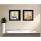 Homeroots Set Of Two A Bit of Bubbly 2 Black Framed Print Bathroom Wall Art, 2PK 407201 - alternate 2