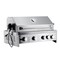 Koolmore 30 in. Built-in Liquid Propane BBQ Grill for Outdoor Kitchen in Stainless-Steel KM-OKS-BQ30 KM-OKS-BQ30 - alternate 7