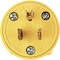 Leviton 15A 125V 3-Wire 2-Pole Residential Grade Cord Plug Yellow 000-515PV - alternate 5