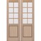 Doornmore G5008, 66.5" x 98" ( 2x32" Door) Left Hand, Mahogany SDL 8 Lite, 1/2 Lite Exterior Door G5008-SW-3296_2_LI - alternate 1