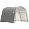 Shelterlogic Shed-in-a-Box Roundtop 10 x 10 x 8 ft Grey Shed-In-A-Box portable shed 70435 - alternate 1