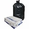 Genuine Joe 60 gal 1.5 mil (38 Micron), Black, 50 PK GJO01535 - alternate 1