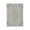 Homeroots 9' X 12' Gray Beige And Ivory Oriental Washable Indoor Outdoor Area Rug 598416 - alternate 7