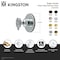 Kingston Brass Single-Handle Three-Way Diverter Valve with Round Trim Kit, Antique Brass KS3033RKX - alternate 2