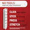 Command White Medium Adhesive Strips 4 Strips 17201-2ES - alternate 2