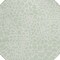 Homeroots 8' Mint Green And Ivory Round Geometric Washable Indoor Outdoor Area Rug 595093 - alternate 4