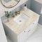 James Martin Vanities Chicago 36" Single Vanity, Glossy White, w/ 3 CM Tajnar Eclos Top 503-V36-GW-3TJR - alternate 3