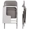 Flash Furniture Round Metal Tablet Arm Chair, Right Hand, Beige, Laminate, Grey HF-309AST-RT-GG - alternate 4