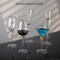 Dinewares Set of 4 Gold-Rimmed Red Wine Glasses with Diamond Rhinestone Accent - 18 oz, 10 Inches Tall - QI004758.GD.4 - alternate 6