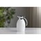 Service Ideas Nicollet Series 1-Liter Stainless Vacuum Insulated Carafe with Flip-Top Lid in Radiant White NIC10BSWH - alternate 3