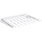 Rubbermaid Configurations White Sliding Pants Rack FG3J0602WHT - alternate 3