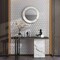 Apollo Tile Mirari 10x12 in. Gray, Silver Glossy Glass Fish-shaped Mosaic Wall Tile (4.25 sq ft/case) 5PK APLMNC8802BLA - alternate 2