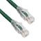 Sanoxy 10ft Cat6 550 MHz UTP Ethernet Network Patch Cable W/ Clear Snagless Boot, Green SNX-CBL-LDR-C6117-4010 - alternate 1