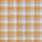 Homeroots 8' X 10' Orange Gray And Beige Plaid Washable Indoor Outdoor Area Rug 601419 - alternate 5