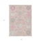 Homeroots 8' X 10' Pink Ivory And Gray Damask Washable Indoor Outdoor Area Rug 599445 - alternate 5