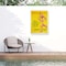 Trademark Fine Art Outdoor Canvas Art Marcus Jules 'Over the Plate' Wall Art for Patios, or Gardens GRL02213-OC2432WR - alternate 1