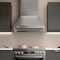 Wrightmaster 36 in. Convertible Vent Wall Mounted Stainless Steel Range Hood with Smart Control & 4-Speed Levels ZR-CAS36313A - alternate 5
