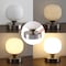 Jonathan Y Owen 6.13" Modern Minimalist Iron Rechargeable Integrated Portable LED Table Lamp, Nickel/White JYL7112B - alternate 5