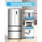 Commercial Cool 18.9 French door Refrigerator -Stainless Look CCRF1890KS - alternate 3