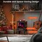 Edendirect 5200 -BTU Brown Metal Corner Infrared quartz Electric Stove with Thermostat and Remote ZR-FP201S-T3-A2 - alternate 5