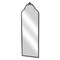 Homeroots 65" Black Metal Arch Full Length Hanging Mirror 632510 - alternate 2