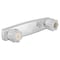 Dura Faucet 2 Valve Single Piece Wall Mounted 8 Center Distance 2 Crystal Acrylic Knob Handle DF-SA600A-CP - alternate 2