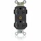 Leviton Straight Blade Receptacle, 5-20R, 20 A, 125V AC, Flush Mount, Self-Grounded M5362-2SE - alternate 1