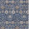 Homeroots 5' X 8' Navy Blue Brown And Beige Floral Washable Indoor Outdoor Area Rug 605432 - alternate 4