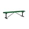 Leisure Craft Leisure Craft 6 FT Outdoor Bench without Back, Portable, Green B6XPP-GREEN - alternate 1