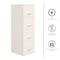 Space Solutions 14.25 in W 4 Drawer Vertical File Cabinet, Pearl White 21619 - alternate 9
