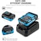 Neiko 3/8'' Drive Brushless Cordless Impact Wrench with 20V Lithium-Ion Battery and Charger 10880A - alternate 3