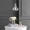 Jonathan Y Ferano 9" Adjustable Metal/Glass LED Pendant, Chrome JYL3519A - alternate 4