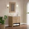 James Martin Vanities Solene 36" Single Vanity, Seaside Oak, w/ 3 CM Siberian Silestone Top D225-V36-SSO-3SFR - alternate 5