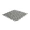 Apollo Tile Silver 10.8 in x 11.4 in Glass Glossy Floor and Wall Mosaic Tile 8.55 sqft/case, 10PK APLADI8801A - alternate 7