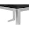 Homeroots Adjustable Black and Gray Wood and Metal Sled Computer Desk 490020 - alternate 6