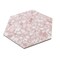 Apollo Tile Zenith 9 x 11 in. Matte Blush Pink Porcelain Hexagon Wall and Floor Tile 8.07 sq ft/case, 16PK HEX88TERROSA - alternate 6