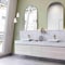 Vigo Sottile Modern White Glass 18 in. L x 13 in. W x 4 in. H Rectangular Vessel Bathroom Sink VG07114 - alternate 4