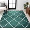 Jonathan Y Cole Minimalist Diamond Trellis Green/White 3 ft. x 5 ft. Area Rug SEU102D-3 - alternate 1
