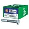 Hillman M10-1.50 mm D X 75 mm L Heat Treated Steel Hex Head Cap Screw, 25PK 916356 - alternate 1
