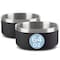 Petmaker Set of 2 Stainless Steel Dog Bowls 64oz Double Wall Insulated Non Slip Metal for Medium-Large Pets PET6427 - alternate 4