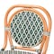 Bali & Pari Mattie Natural Rattan Bistro Counter Stool, Green 269-14769-ZORO - alternate 4