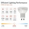 Euri Lighting PAR16 LED Spot Bulb, 7W, 450 lm, 50W Eq., 4000K, GU10, Dimmable, JA8, UL EP16-4040ew - alternate 3