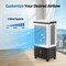 Edendirect 2350 CFM Three Speed Portable Evaporative Cooler for 350 sq ft ZR-SBT-50AR - alternate 8