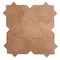 Apollo Tile Seville 7 x 7 in. Matte Terracotta Porcelain Star Wall and Floor Tile 5.31 sq ft/case, 34PK TNG88STRCOTA - alternate 4