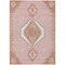 Homeroots 9' X 12' Pink Green And Ivory Oriental Washable Indoor Outdoor Area Rug 598440 - alternate 8