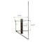 Rackem Mfg RACE AND WORK TRAILER ACCESSORY BoltOn Mount To Closed Trailer Holds 1 Cooler or 5 Gallon Gas Can RA-1L - alternate 6