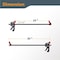 Powertec 24 in. Bar Clamps / Spreaders, Trigger Clamps, One-Handed Ratchet Quick Grip Clamps, 2PK 71596N - alternate 4