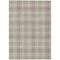 Homeroots 5' X 8' Beige Ivory And Green Plaid Washable Indoor Outdoor Area Rug 597076 - alternate 4