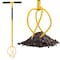 Pure Garden Tiller for Gardening Adjustable Height Manual Twist Tiller Claw Hand Tiller Garden Tool 50-LG1511 - alternate 4