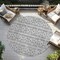 Homeroots 8' Gray And Ivory Round Geometric Washable Indoor Outdoor Area Rug 613773 - alternate 3